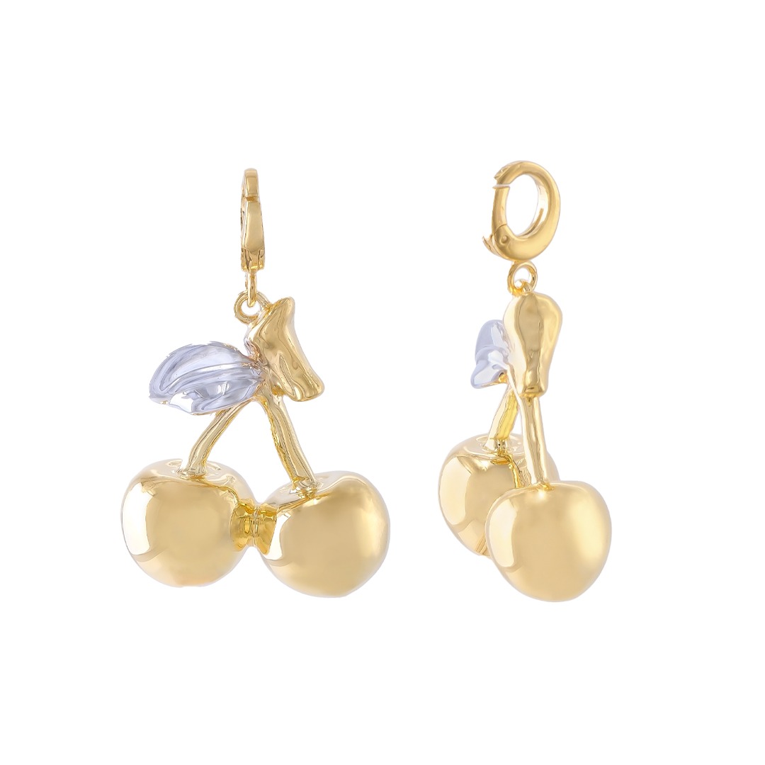 18k-italian-gold-cherry-charm-cherry-orogalleria 18k-italian-gold-cherry-charm-cherry-orogalleria